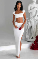 Adorn Maxi Graceful Skirt Ivory XS Skirt