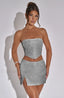 Aimee Top Graceful Silver XS Shirts & Tops