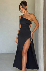 Alecia Maxi Graceful Dress Black Dress