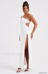 Alecia Maxi Graceful Dress White Dress