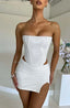 Alina Mini Graceful Skirt White XS Skirt