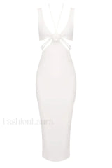 Alize Flower Stylish Embellished Maxi Dress