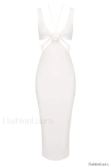 Alize Flower Stylish Embellished Maxi Dress