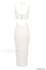 Alize Flower Stylish Embellished Maxi Dress