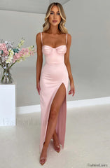Alora Maxi Graceful Dress Blush Dress