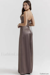 Anabella Black Lace Charming Up Maxi Dress