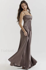 Anabella Black Lace Charming Up Maxi Dress