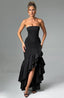 Angelina Maxi Graceful Dress Black XS Dress