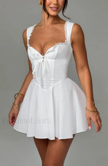 Antonella Mini Graceful Dress Ivory Dress