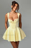 Antonella Mini Graceful Dress Lemon XS Dress