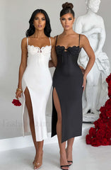 Ardelle Midi Graceful Dress Black Dress