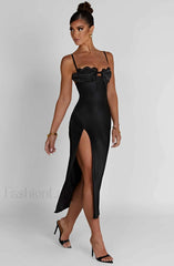 Ardelle Midi Graceful Dress Black Dress
