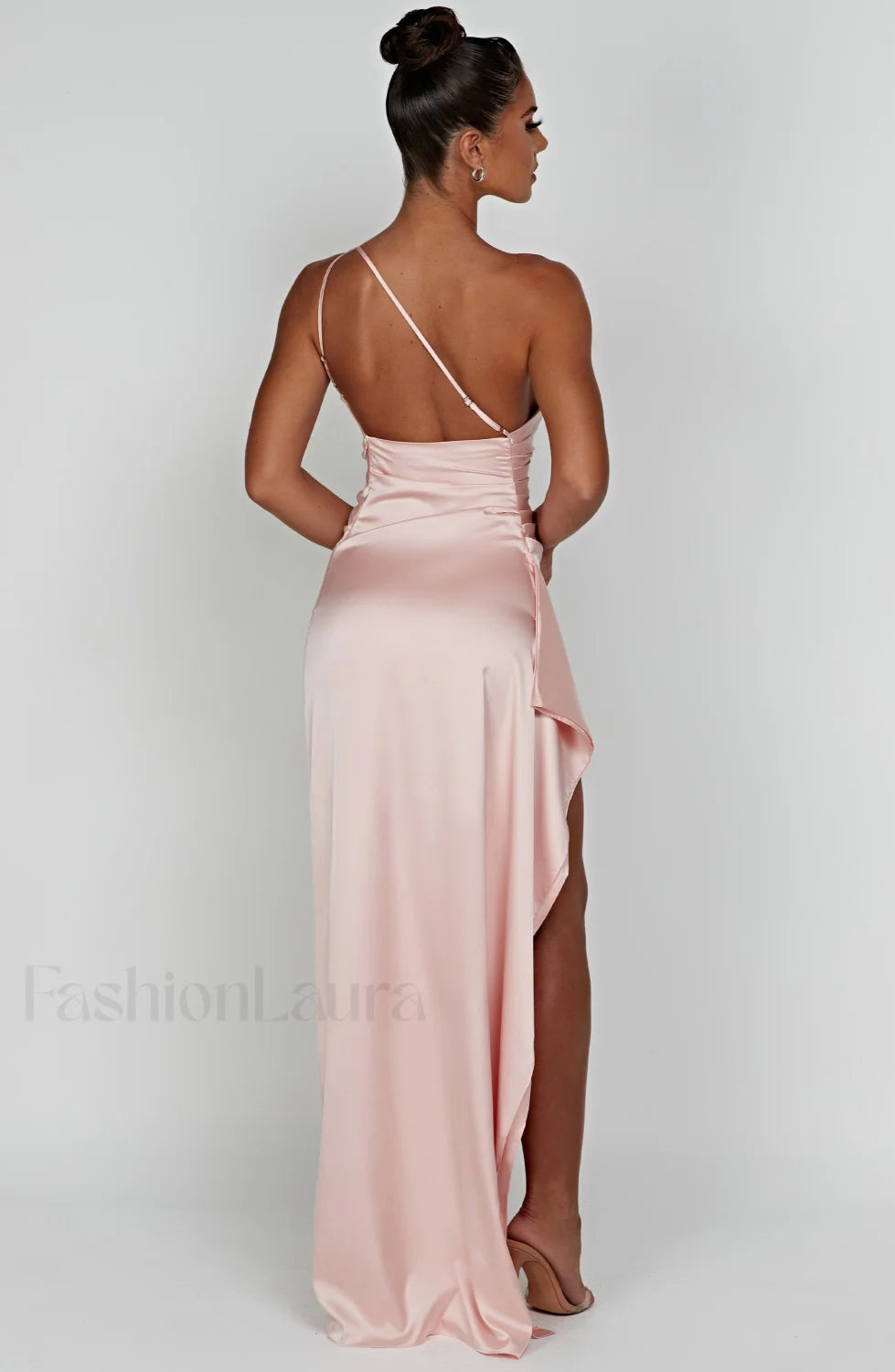 Ariel Maxi Graceful Dress Blush Dress