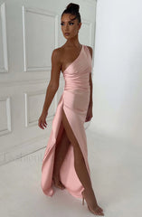 Ariel Maxi Graceful Dress Blush Dress