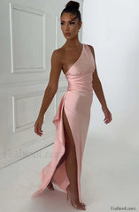 Ariel Maxi Graceful Dress Blush Dress