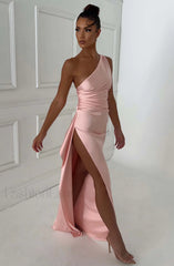 Ariel Maxi Graceful Dress Blush Dress