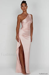 Ariel Maxi Graceful Dress Blush Dress