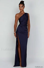 Ariel Maxi Graceful Dress Navy Dress
