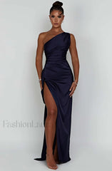 Ariel Maxi Graceful Dress Navy Dress