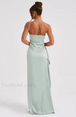 Ariel Maxi Graceful Dress Sage Dress