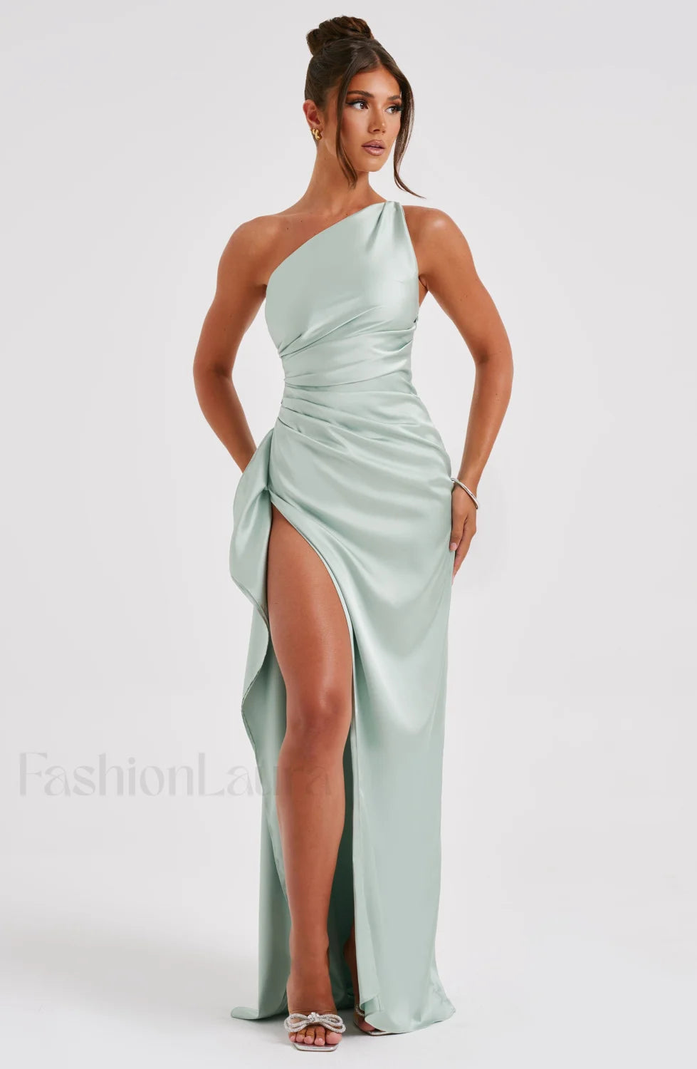 Ariel Maxi Graceful Dress Sage Dress