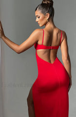 Asteria Maxi Graceful Dress Red Dress