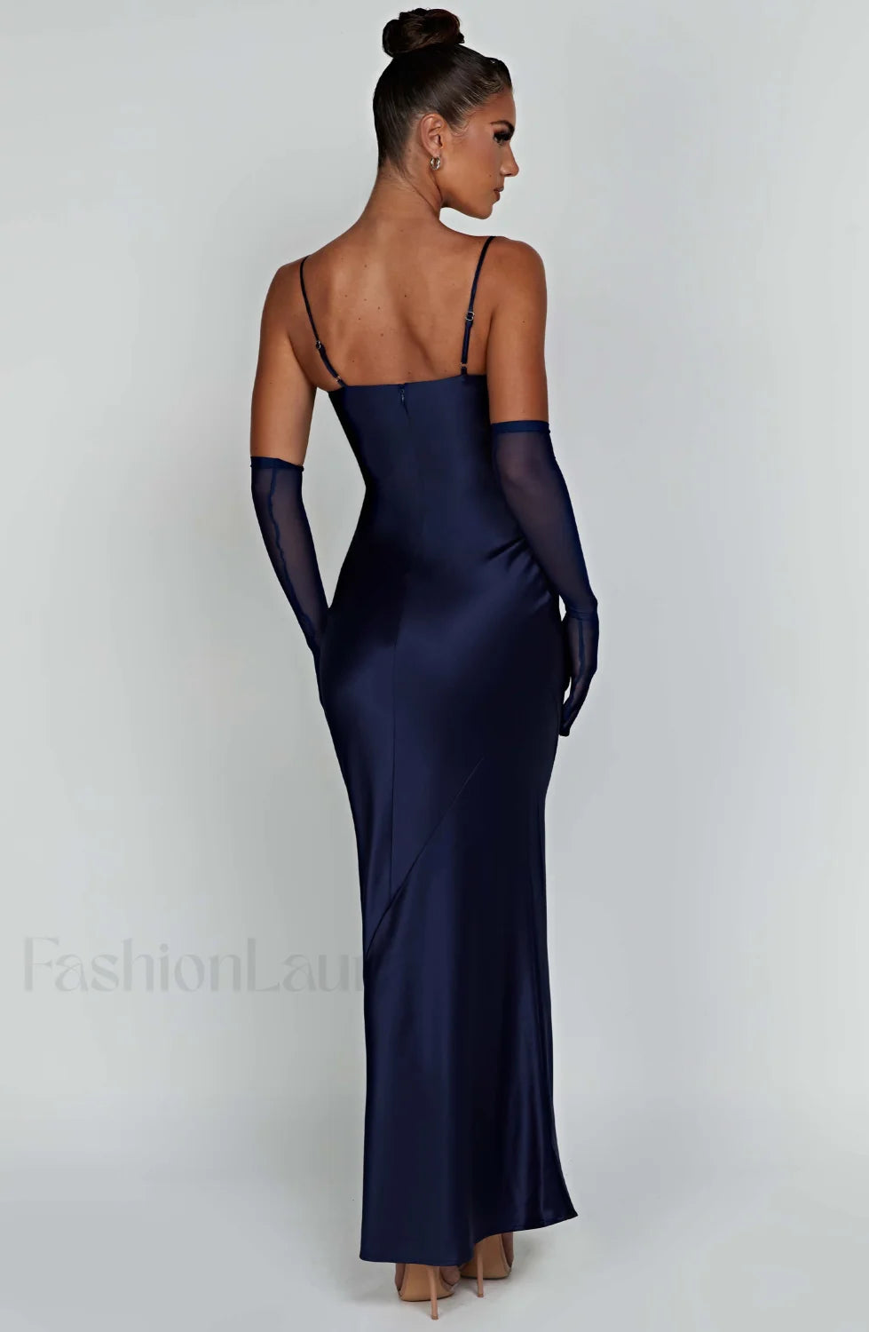 Athena Maxi Graceful Dress Navy Dress