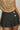 Buttoned Pleated Denim Mini Skirt Secondary image