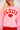 Sequin Heart Embroidered Crew Neck Sweatshirt Secondary image