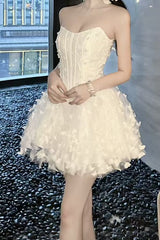 Corset Bow Bustier Mini Dress