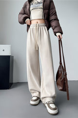 Plush Heavyweight Draped Knit Pants