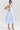 Romantic Blue Halter Jacquard Party Dress Secondary image
