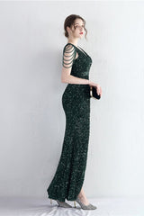 Statement Bead Mermaid Gown Formal Dress