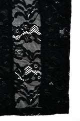 Sleeveless Lace High Slit Maxi Dress