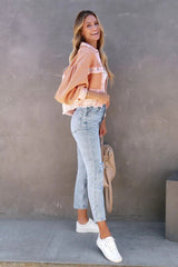 Brushed Waffle Long Sleeve Coat coats