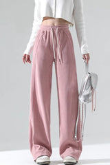 Fleece Lined Relaxed Knit Pants