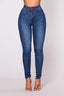 Slimming Stretch High Waist Skinny Jeans