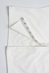 Solid Color Mock Neck Crop Top Bootcut Pants Set