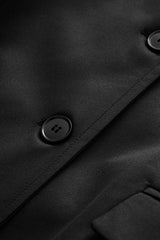 Slim Fit Padded Shoulder Blazer