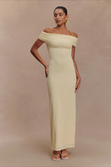 Bodycon Off Shoulder Backless Midi Dress