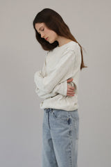 Classic Round Neck Knit Top