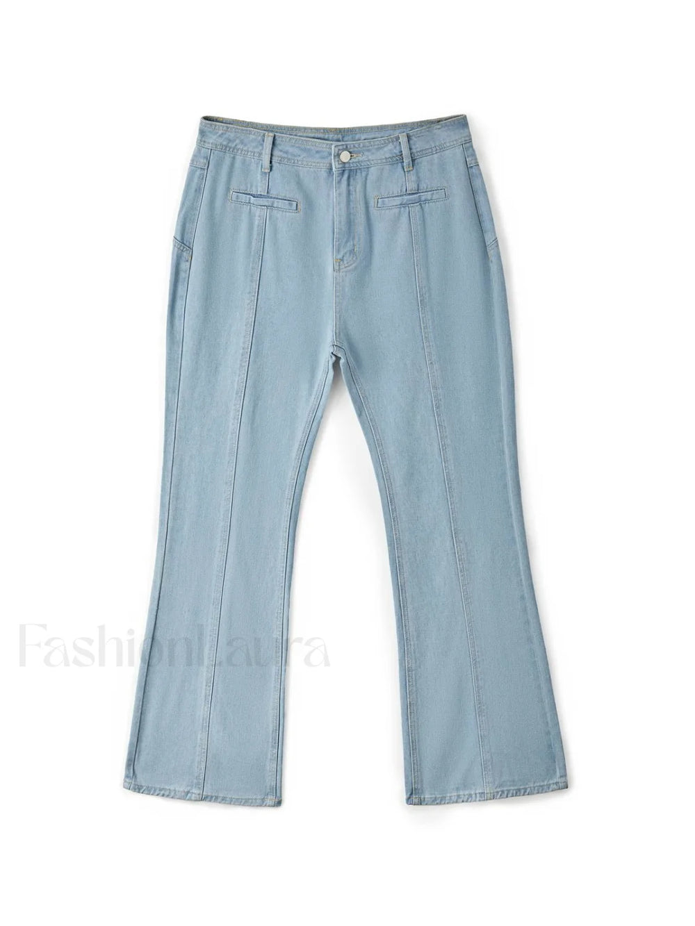 Back Star Patchwork Flare Jeans Flare Jeans