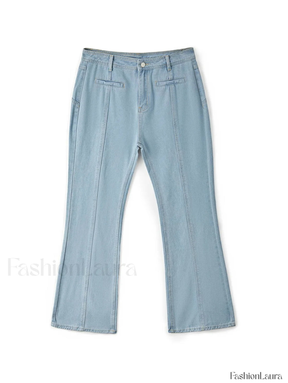 Back Star Patchwork Flare Jeans Flare Jeans