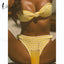 Bandeau Thong Bikini Set YELLOW1 / S