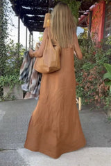 Basic Casual Stylish Outdoor Halter Dress