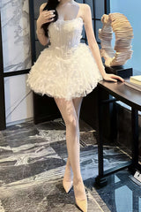 Corset Bow Bustier Mini Dress