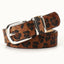 Leopard Double Ring Buckle Versatile Waist Belt