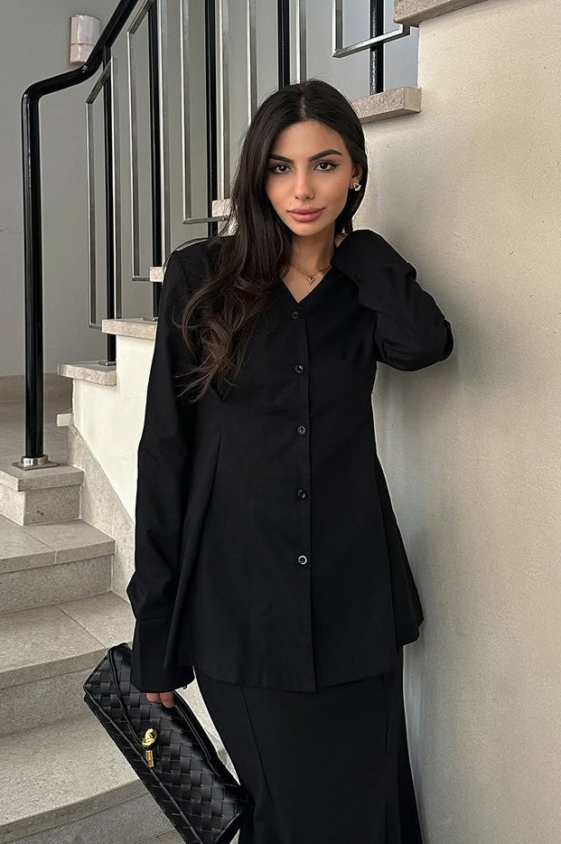 Slim Fit V Neck Blazer