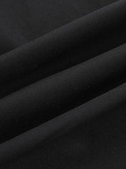 Buckle Belted Flare Leg Pants Flare Leg Pants