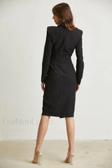 Buckle Detail Top Charming + Skirt Set